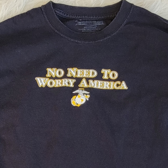 Military Brother Tee Marines Has Your Back America - Picture 4 of 5